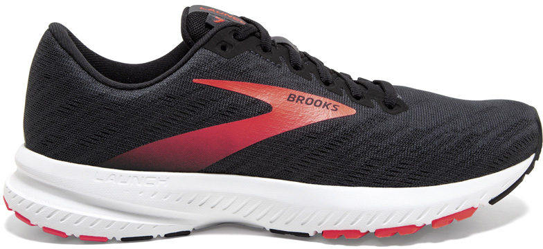 Кроссовки BROOKS Launch 7 Ebony/Black/Coral