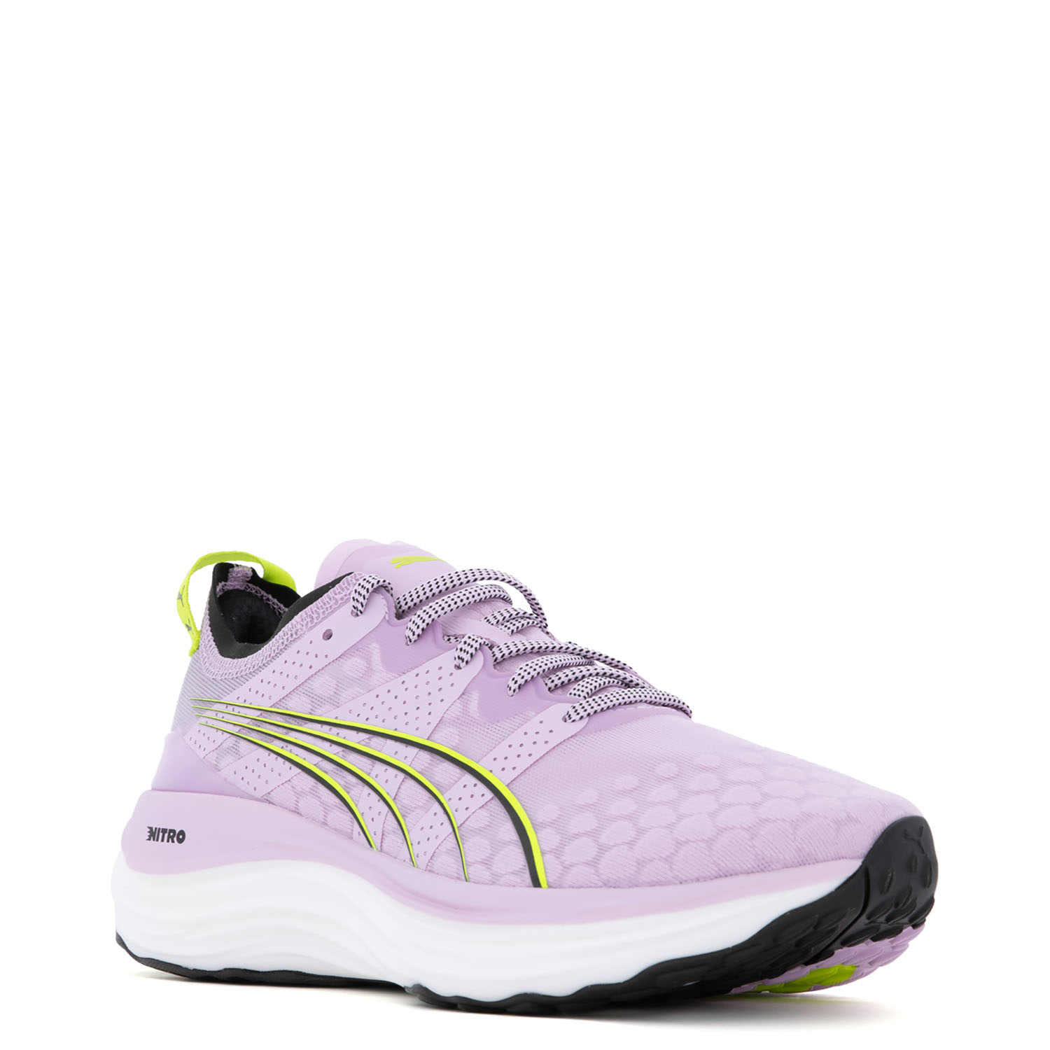 Кроссовки Puma Foreverrun Nitro Grape Mist/Black/Lime Pow