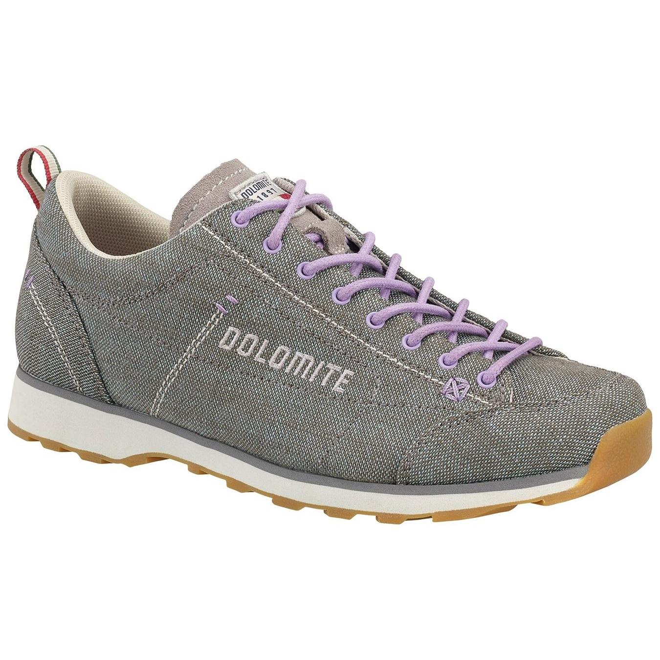Ботинки Городские (Низкие) Dolomite 2018 Cinquantaquattro Lh Canvas W's Grey/lilac Violet