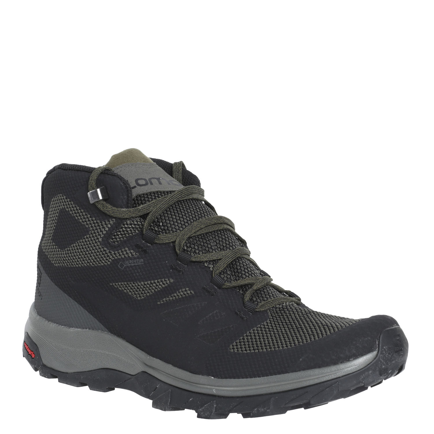 Ботинки SALOMON Outline Mid Gtx Black/Beluga/Cap