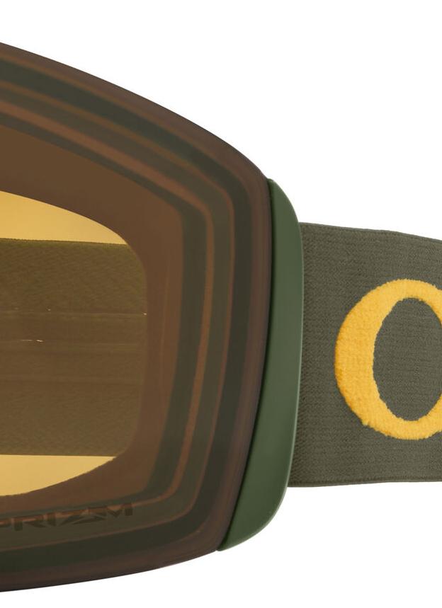 Очки горнолыжные Oakley 2020-21 Flight Deck XL Prizm Icon Dark Brush Mustar/Prizm Snow Persimmon