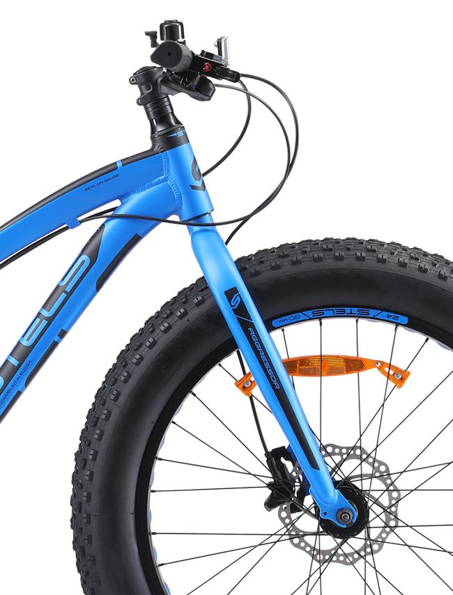 Велосипед Stels Aggressor D 24 V010 2022 синий