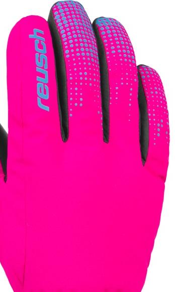 Перчатки горнолыжные REUSCH 2019-20 Xaver R-Tex XT Junior Pink Glo/Bachelor Button