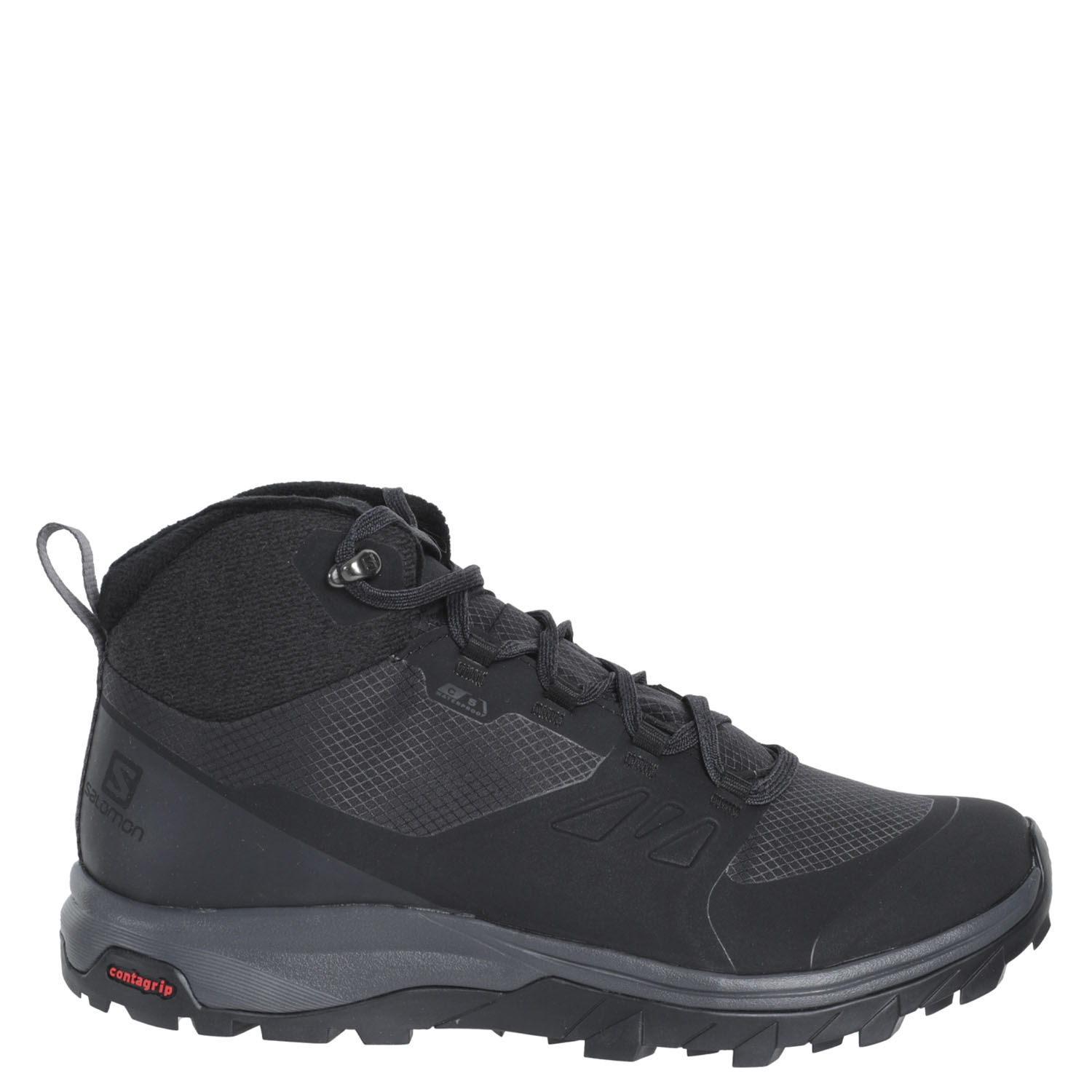 Треккинговые ботинки SALOMON Outsnap Cswp W Black/Ebony/Black