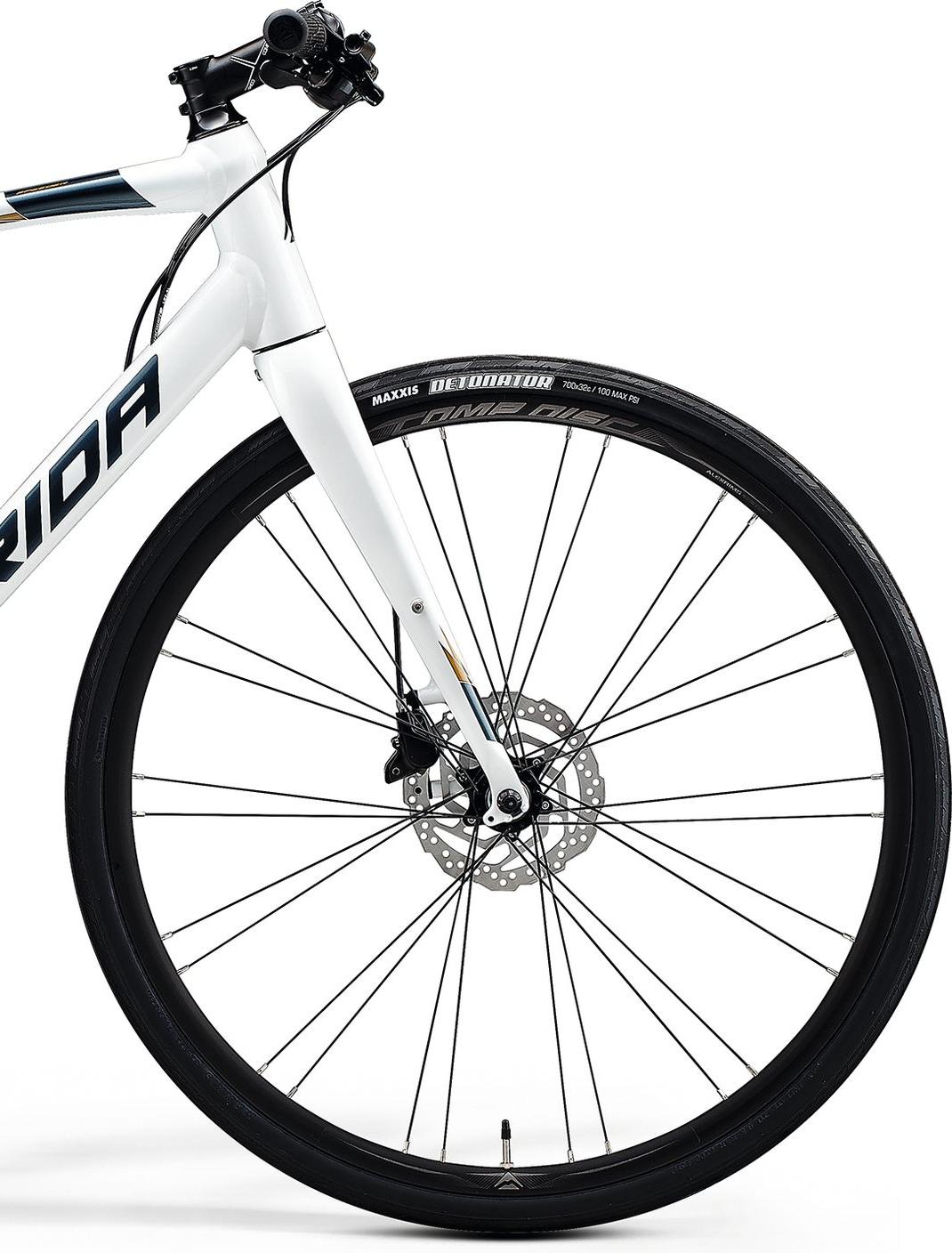 Велосипед MERIDA Speeder 200 2020 White/Dark Silver/Gold