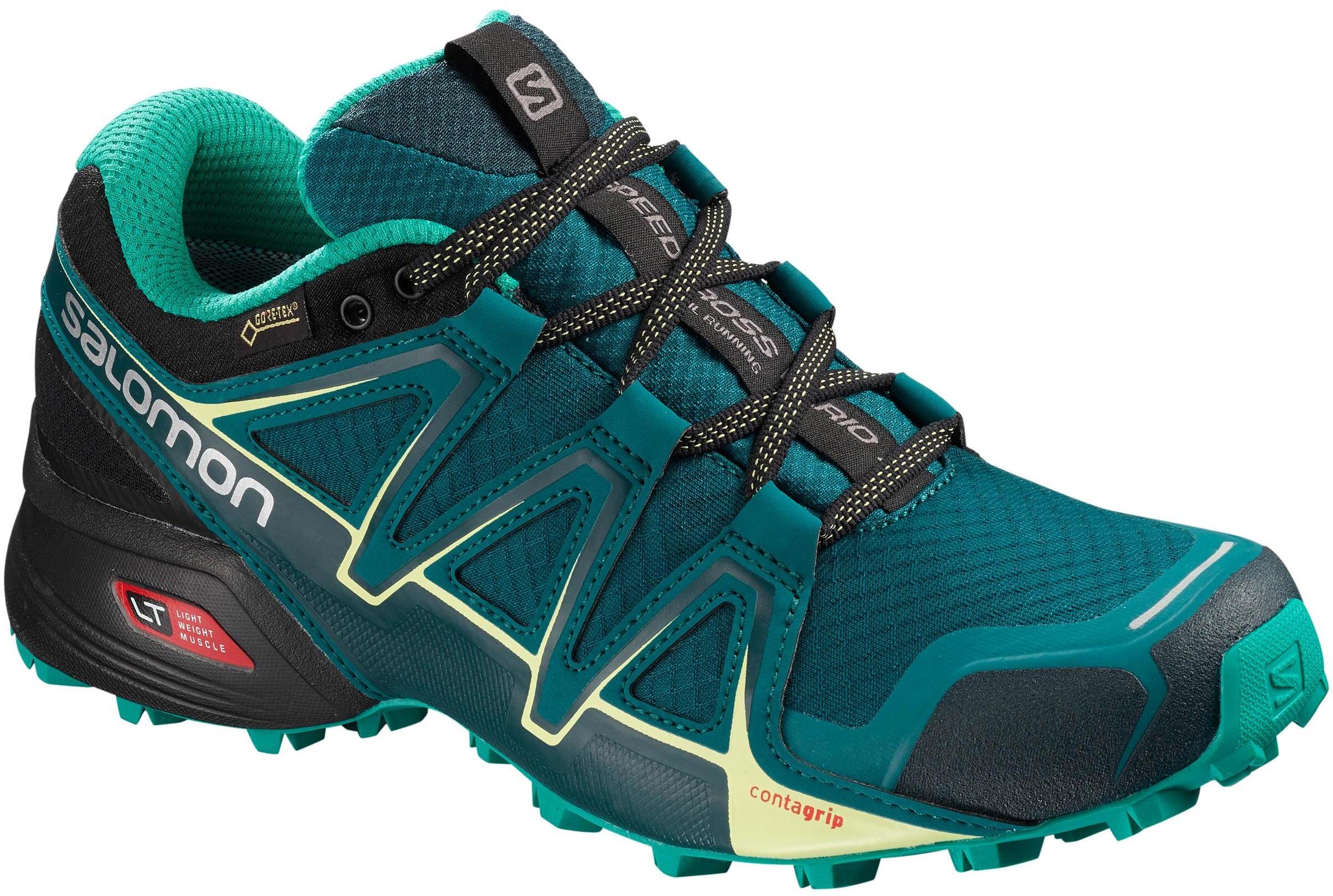 Беговые кроссовки SALOMON SPEEDCROSS VARIO 2 GTX® W Deep  Lagoon/Black/Tropical Green - купить в КАНТе