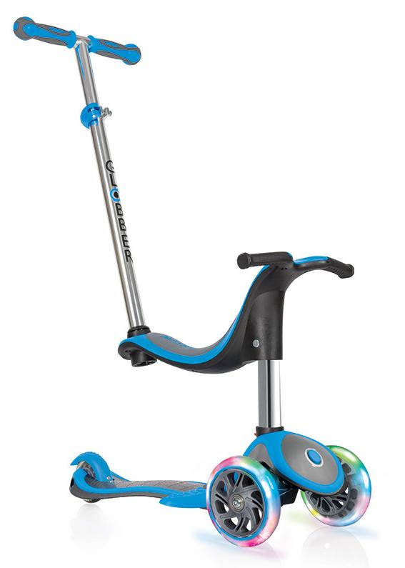 

Самокат Globber 2018 Evo 4 In 1 Plus Голубой