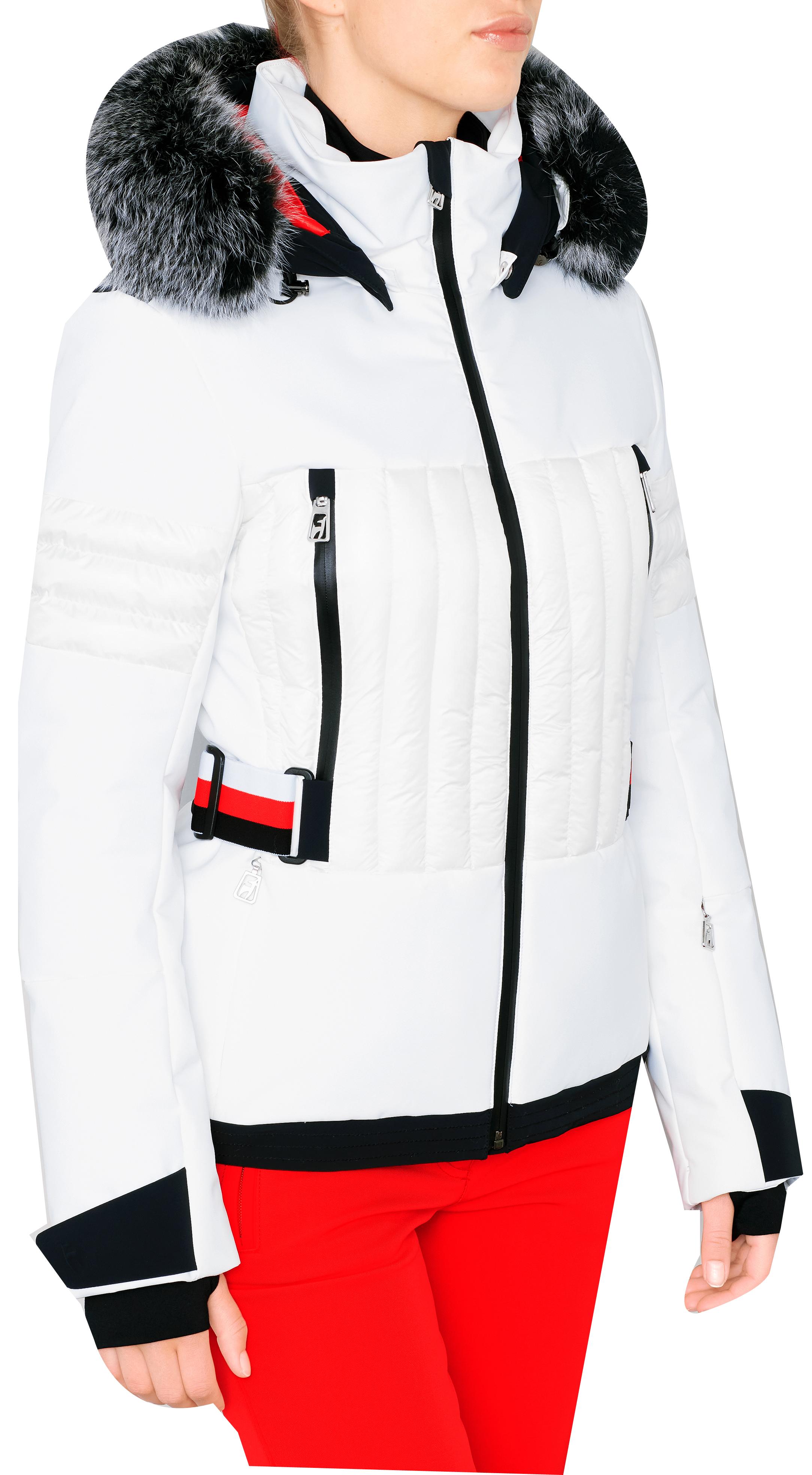 Куртка горнолыжная TONI SAILER 2020-21 Aggi fur Bright white