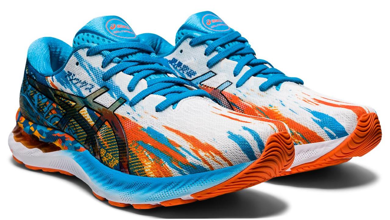 Беговые кроссовки Asics Gel-Nimbus 23 Noosa Digital Aqua/Marigold Orange -  купить недорого, цены в магазине КАНТ