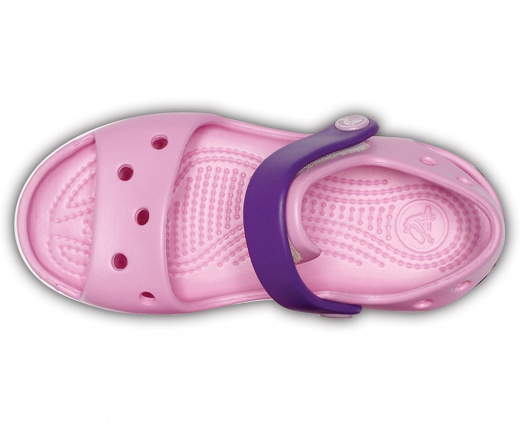 Сандалии Crocs Crocband Sandal Kids Carnation/Amethyst