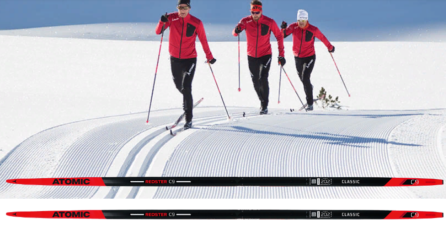Беговые лыжи ATOMIC 2019-20 Redster C9 UNI Med/Hard Red/Black