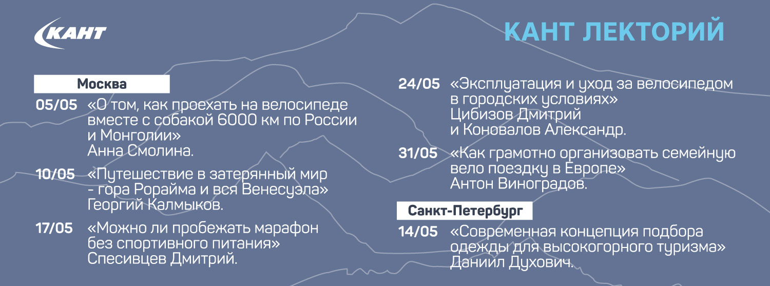 Кант лекторий. Расписание на май 2018. Кант лекторий. Расписание на май 2018.