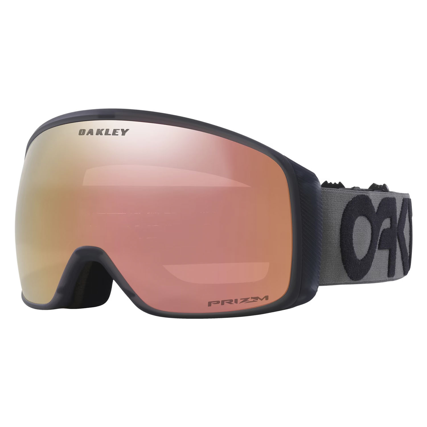 Очки горнолыжные Oakley Flight Tracker L Matte B1B Forged Iron/Prizm Rose Gold Iridium