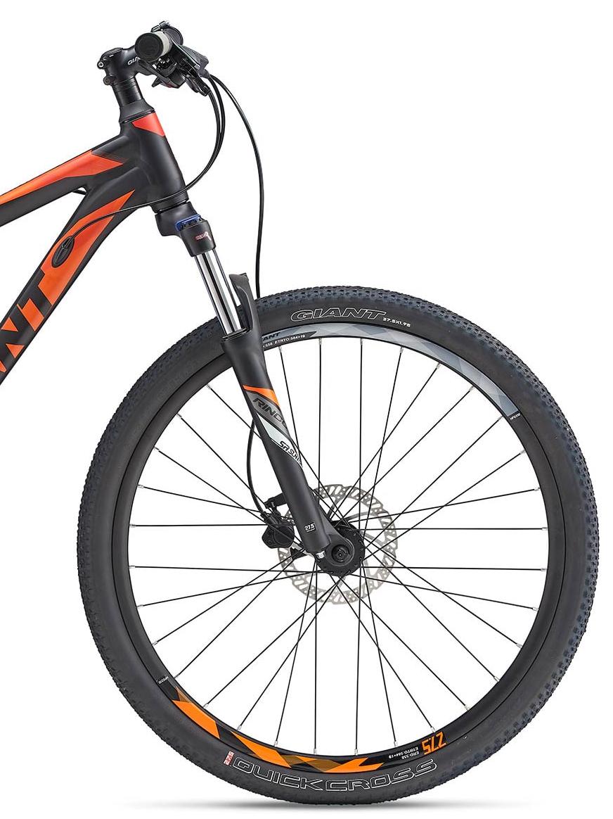 Велосипед Giant Rincon Disc GI 2019 черный/рыжий