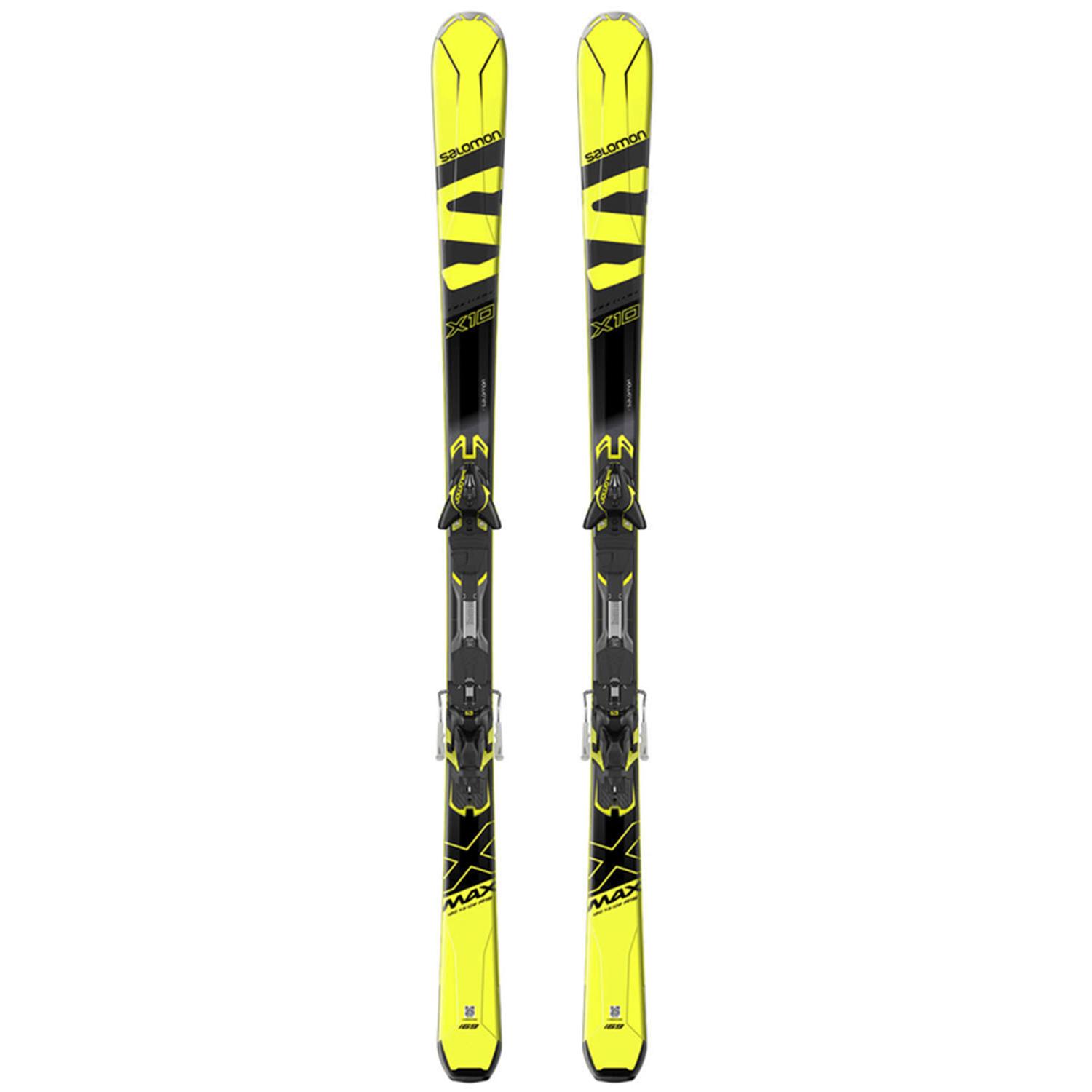 Горные Лыжи С Креплениями Salomon 2017-18 M X-Max X10 + M Xt12 C