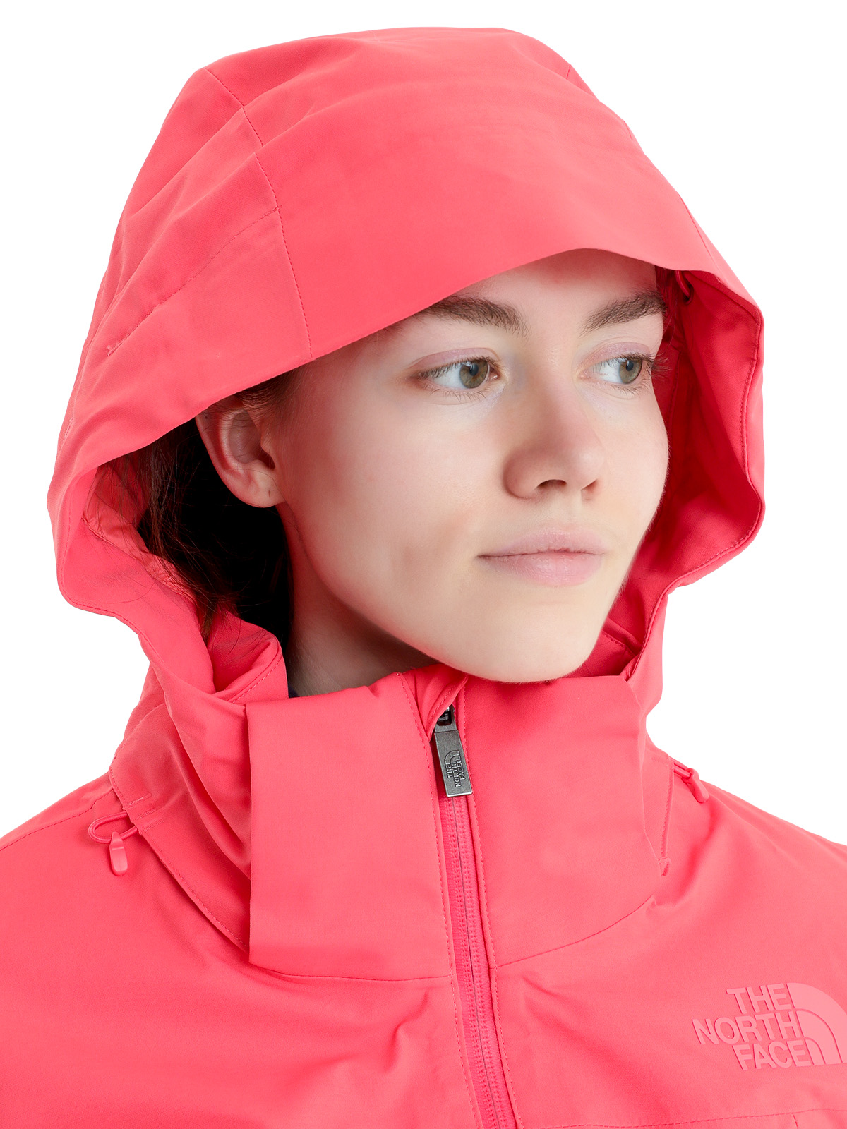 North face shop jacket rose gold