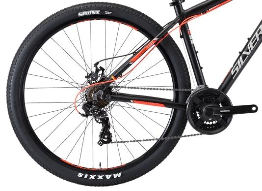 Велосипед Silverback Stride 29 MD 2019 черный/красный