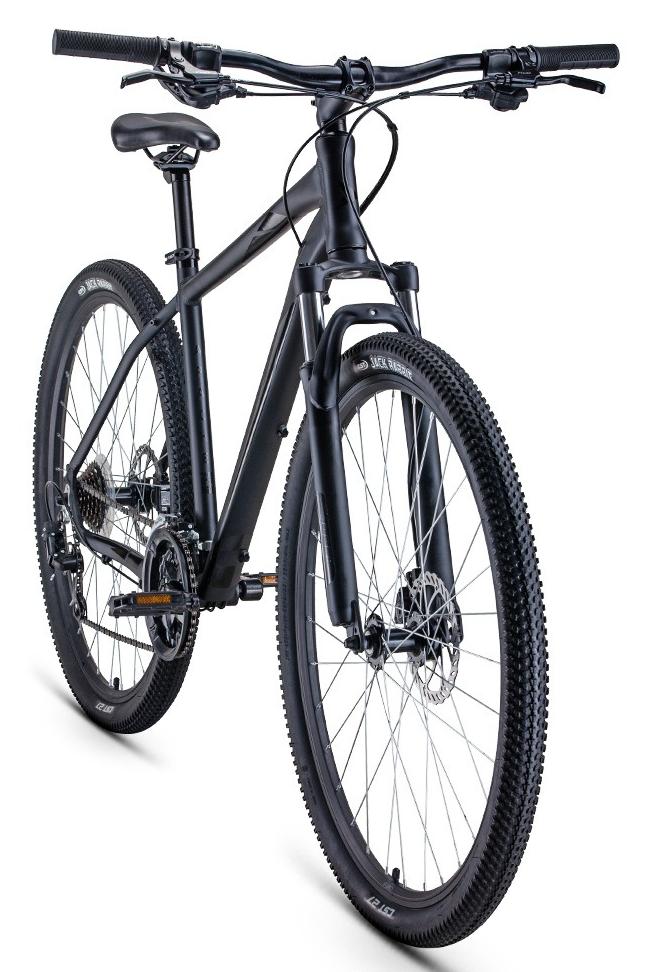 Велосипед Forward Apache 29 2.0 Disc 2021 Черныйматовый/Черный