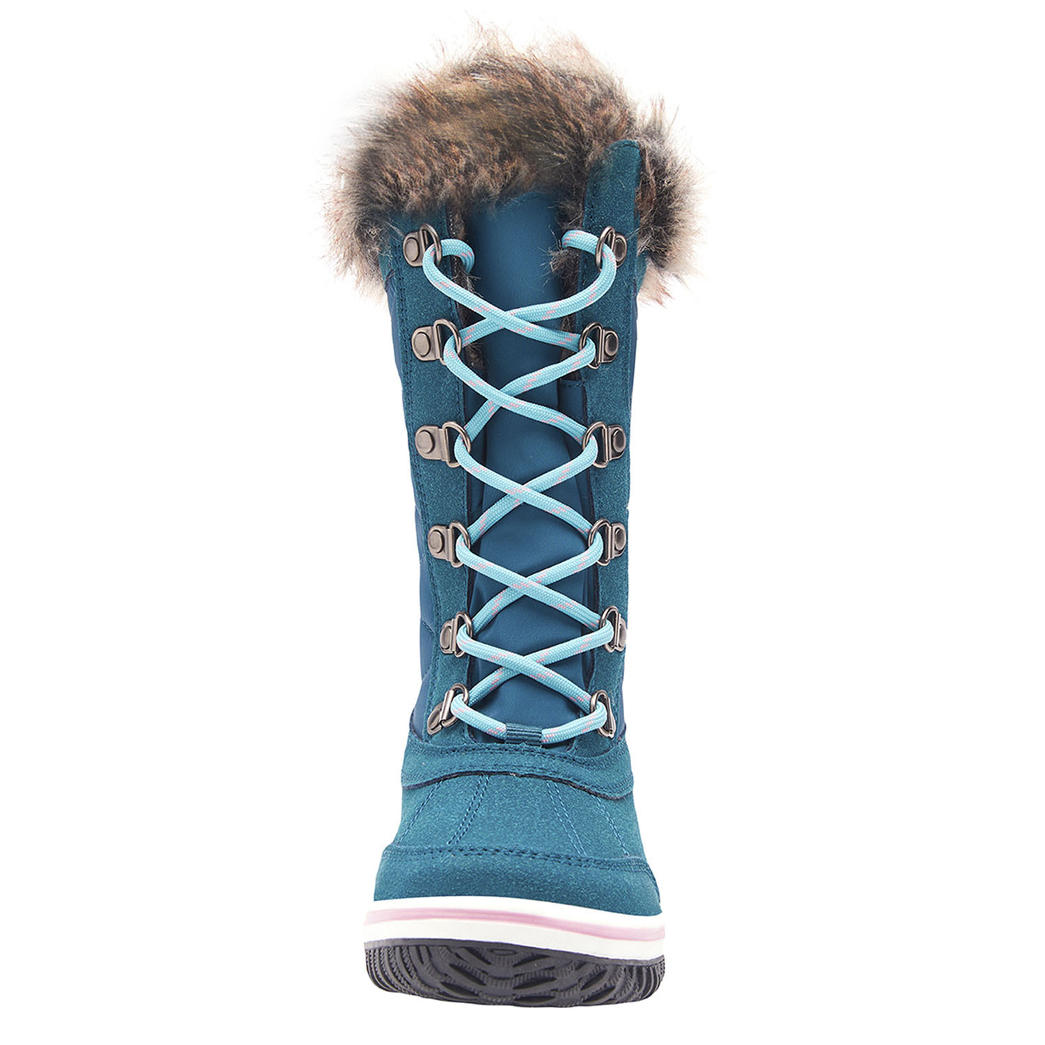 Ботинки детские Trollkids Girls Holmenkollen Snow Boots Teal/Aqua