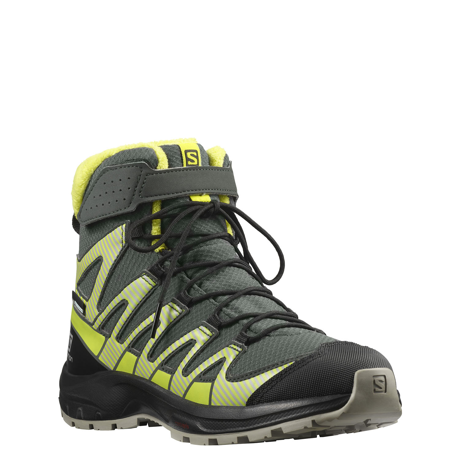 Ботинки детские SALOMON Xa Pro V8 Winter Cswp J Urban Chic/Black/Evening Primrose