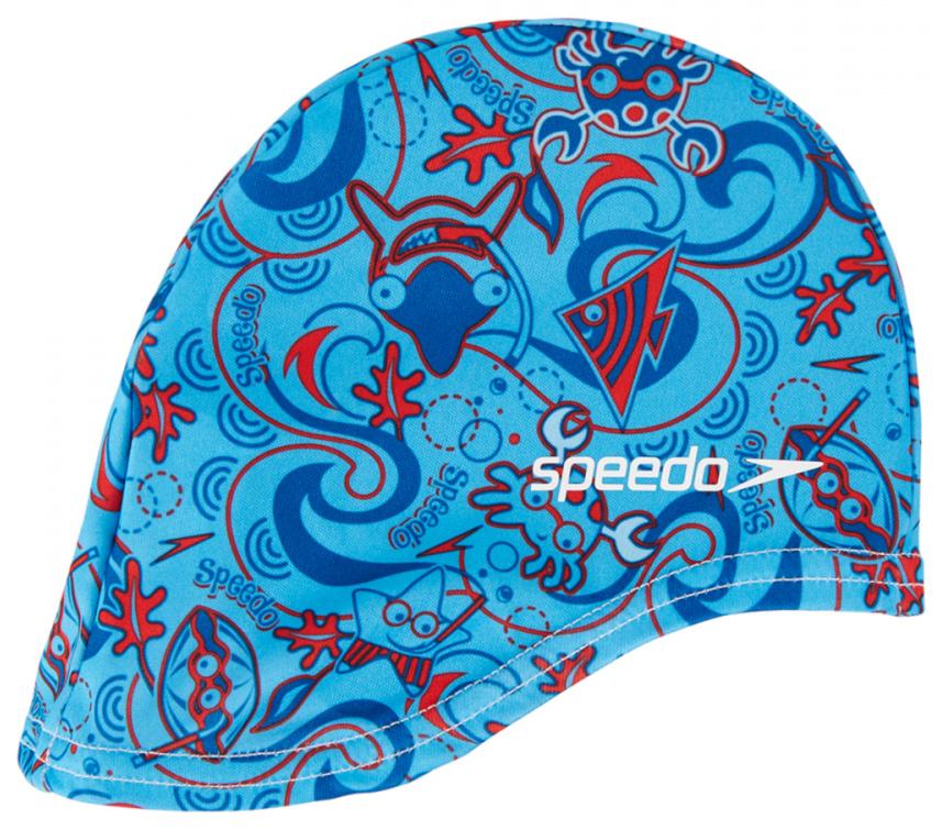 Шапочка для плавания Speedo Sea Squad Polyester Cap Iu Blue