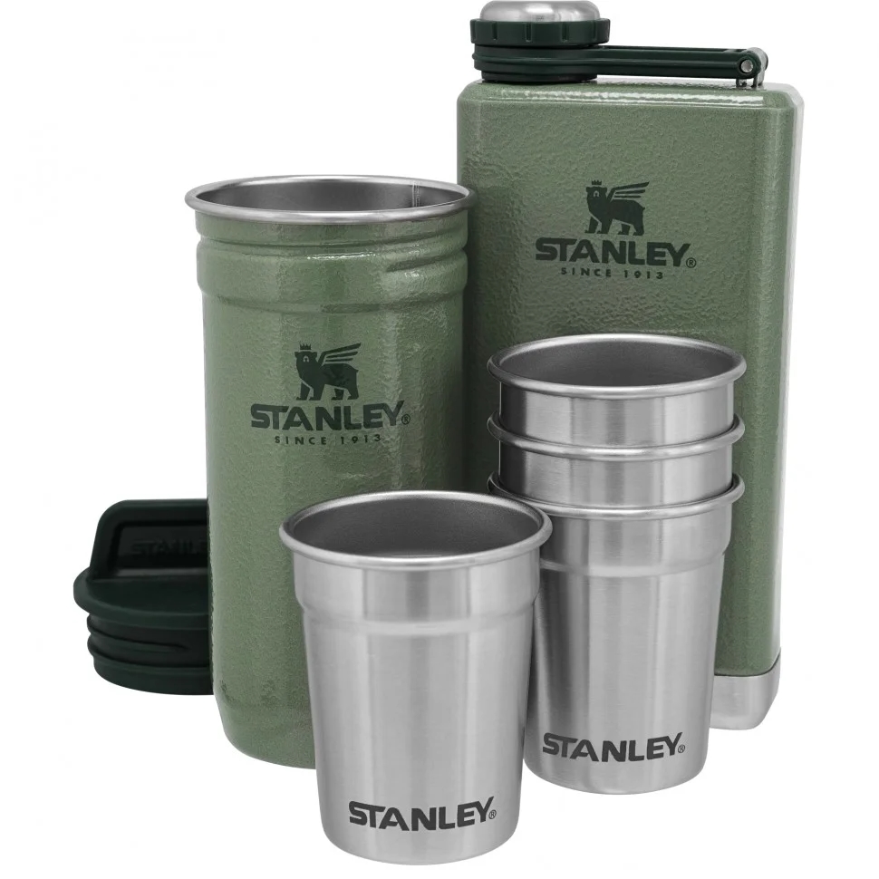 Подарочный набор посуды Stanley Adventure с флягой зеленый