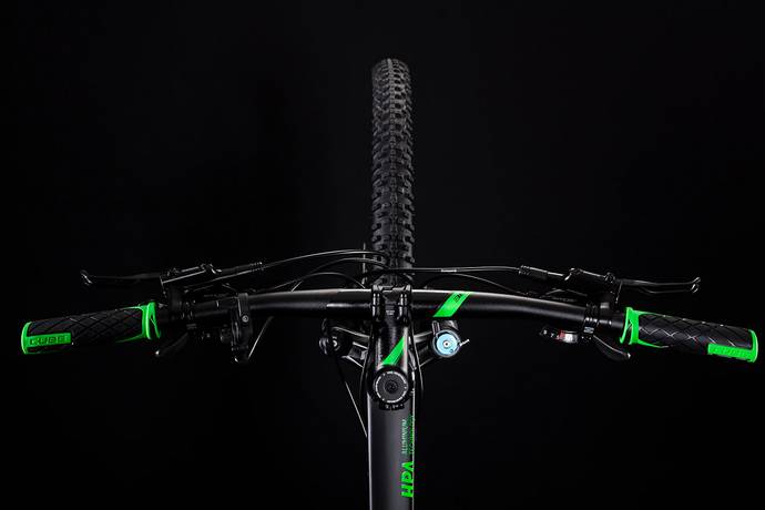 Велосипед Cube Analog 29 2019 Black/Green