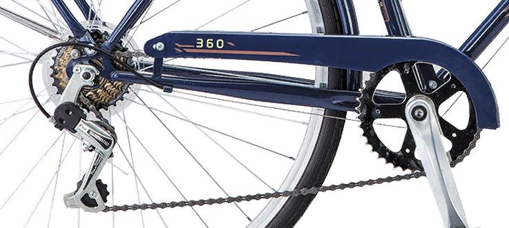 Велосипед Stels Navigator 360 28 V010 2020 Синий