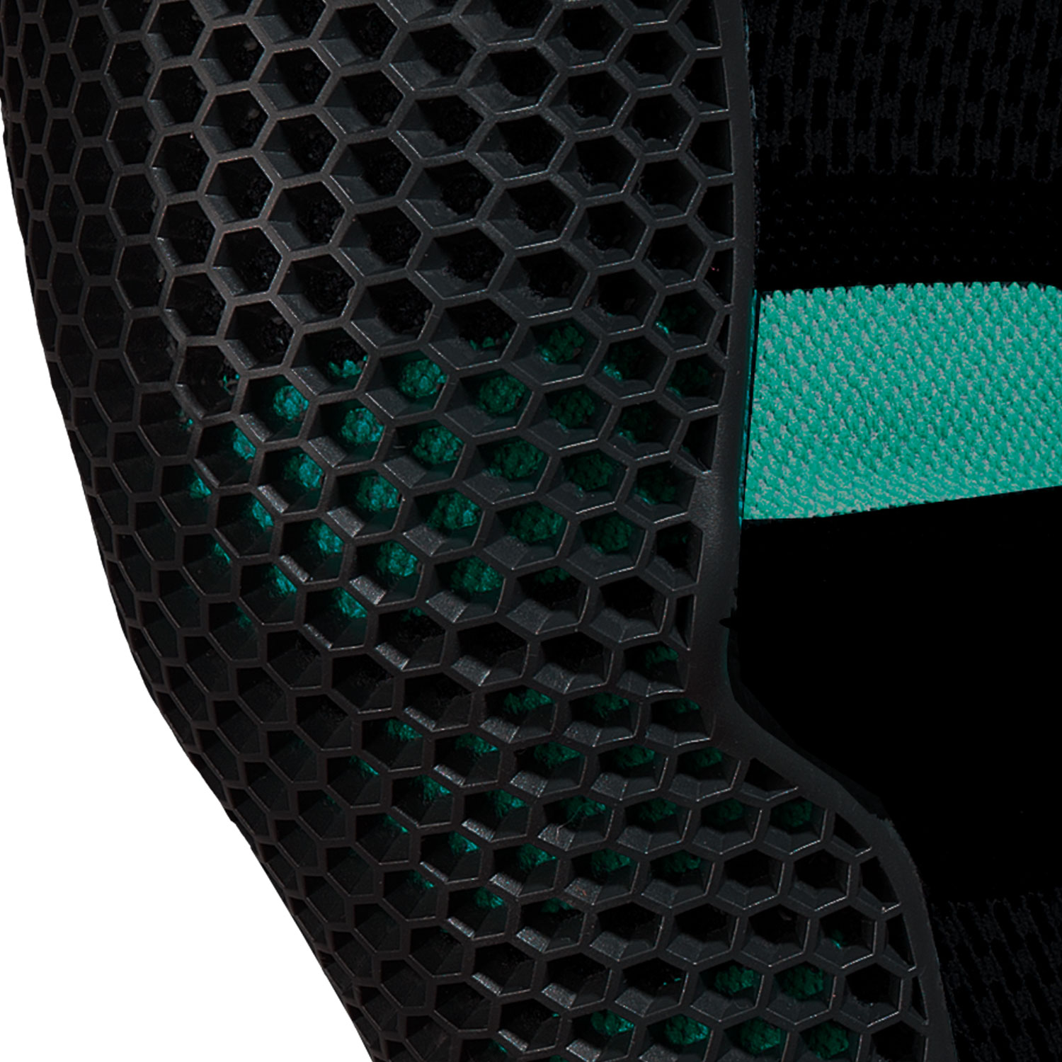 Защита колена Amplifi 2021-22 MKX Knee Black/Turquoise