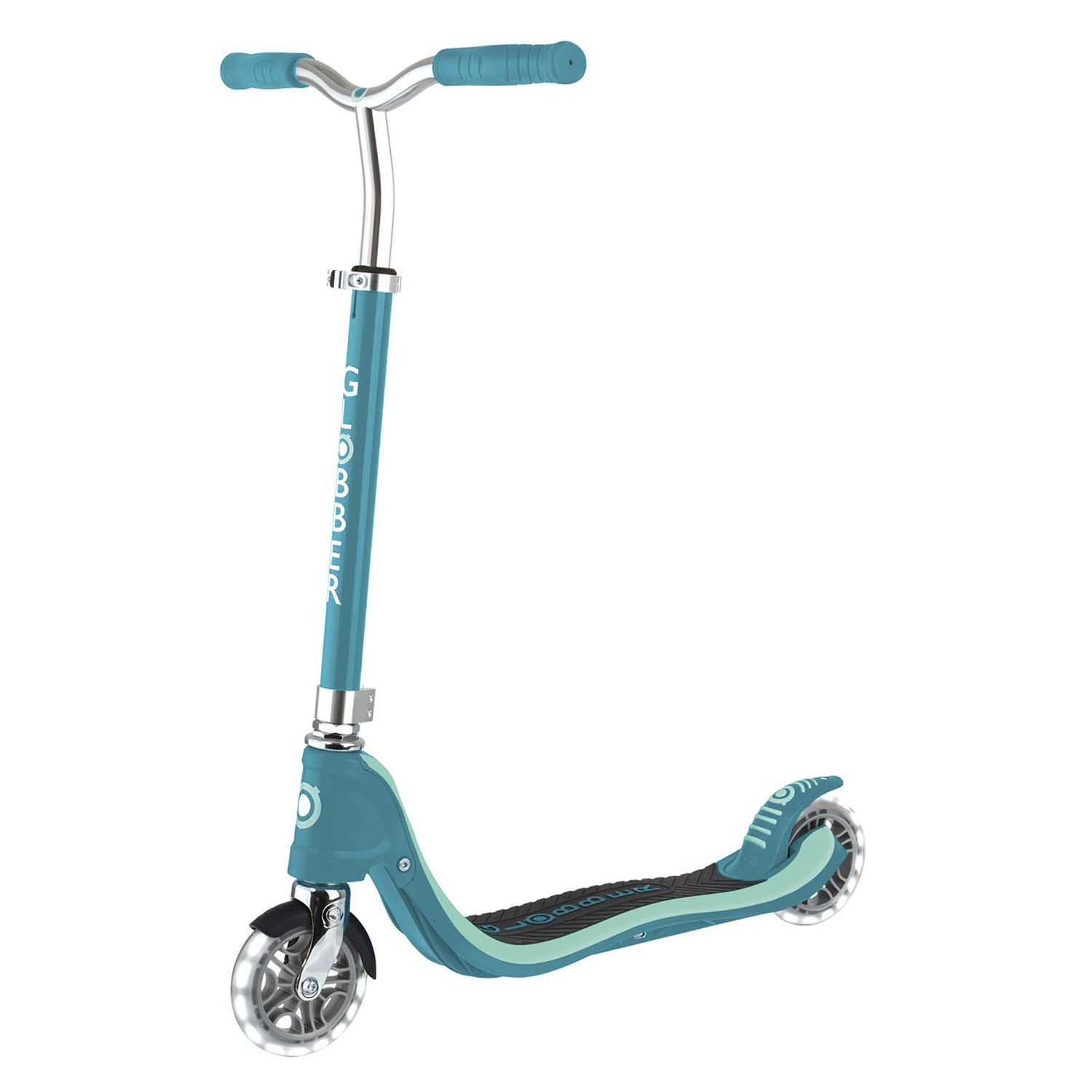 Самокат Детский Globber Flow 125 Lights V2 Бирюзовый