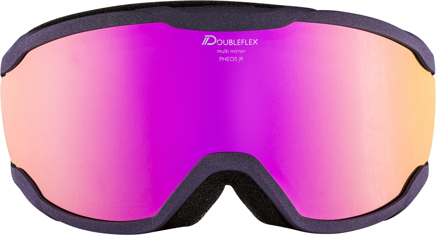 Очки горнолыжные Alpina PHEOS JR. MM purple MM pink S2 / MM pink S2