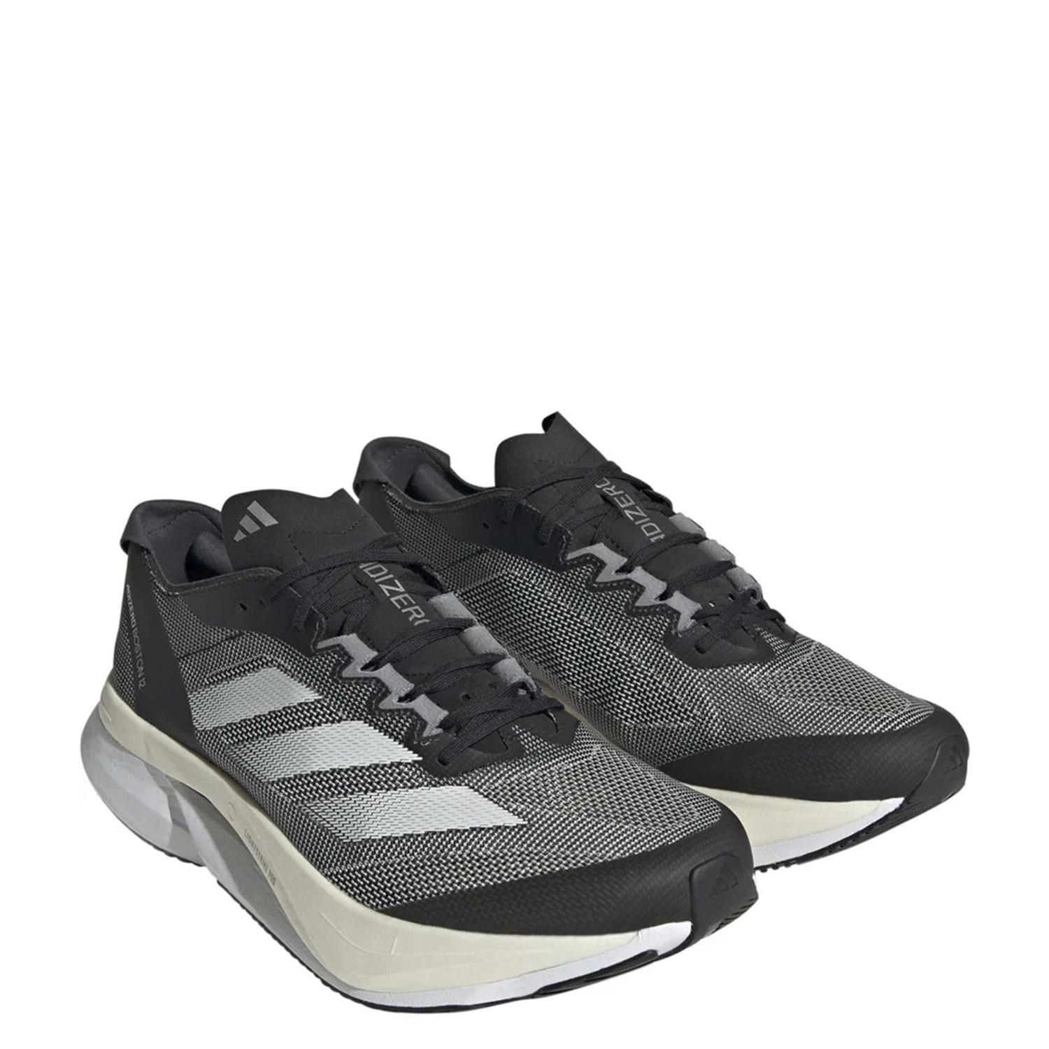 Adidas Adizero Boston 12 Black White Carbon
