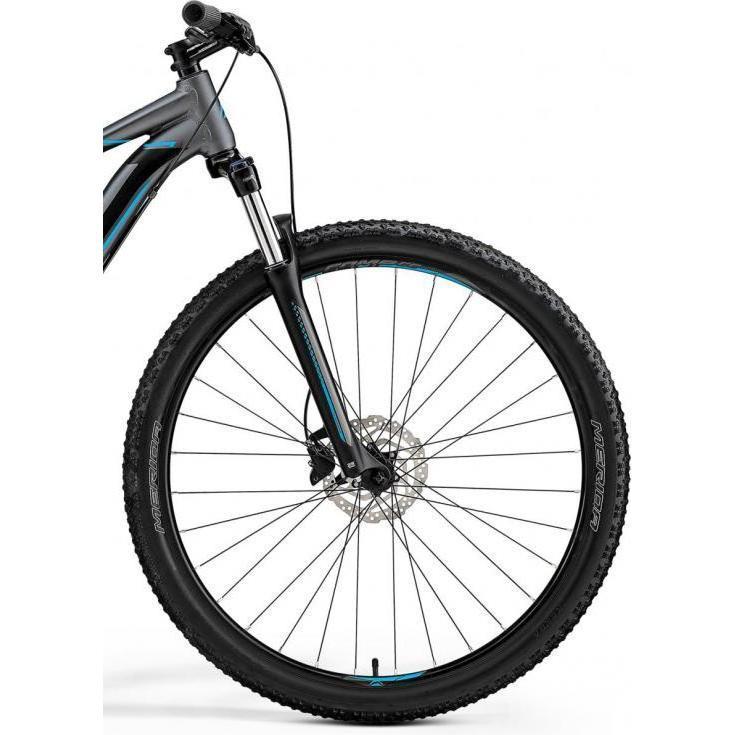 Велосипед MERIDA Big.Nine 40-D 29 2019 MattDarkSilver/Blue/Black