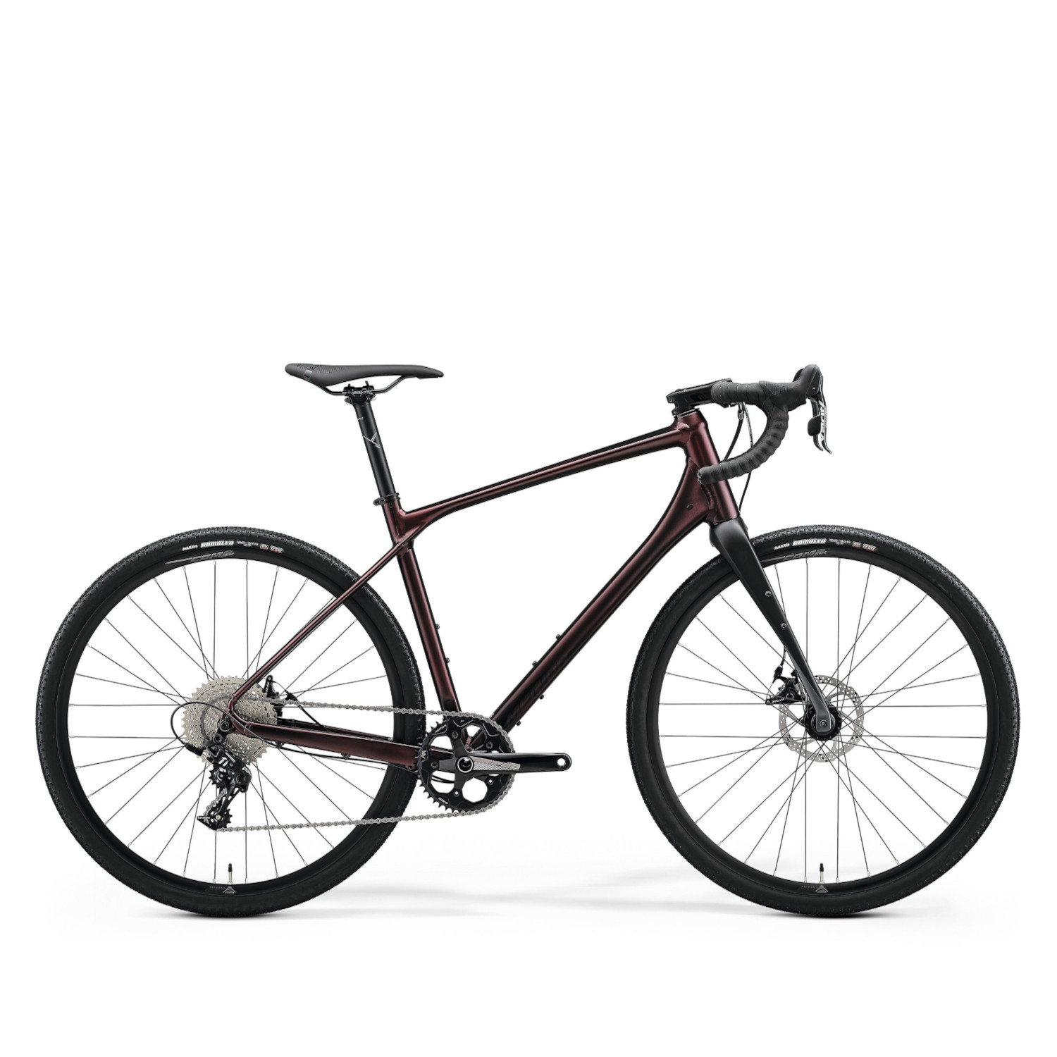 ВелосипедMERIDASilex300SilkBurgundyRed/Black