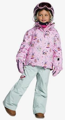 Куртка сноубордическая Roxy 2019-20 Mini Jetty Prism Pink Snow Trip