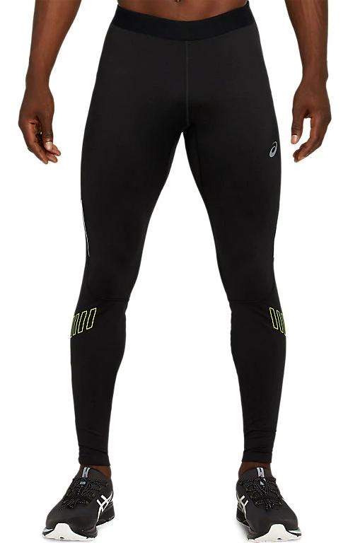 Тайтсы беговые Asics 2020-21 Lite-Show Winter Tight Black/Smog Green