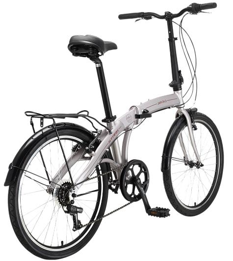 Велосипед Stark Jam 24,2 V 2022 серебристый/коричневый