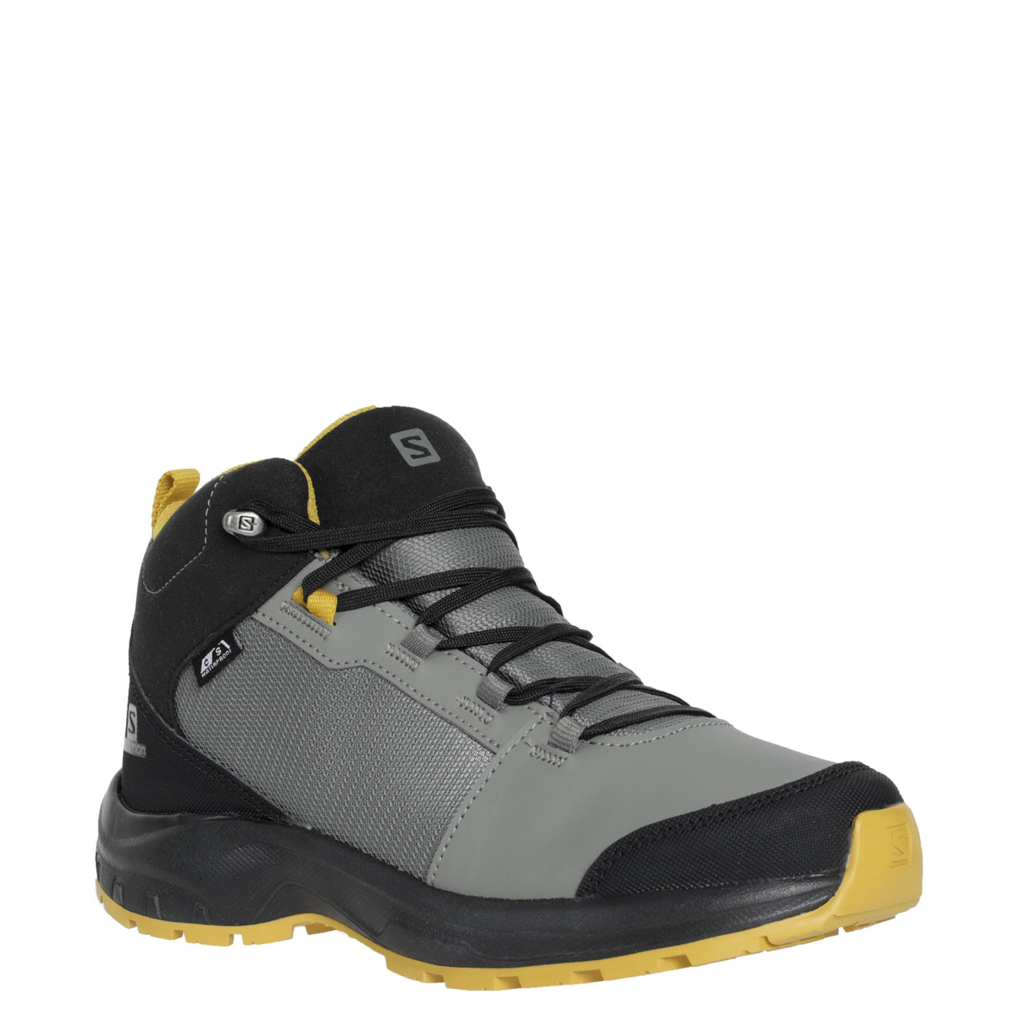 Ботинки детские SALOMON Outward Cswp J Castor Gray/Black