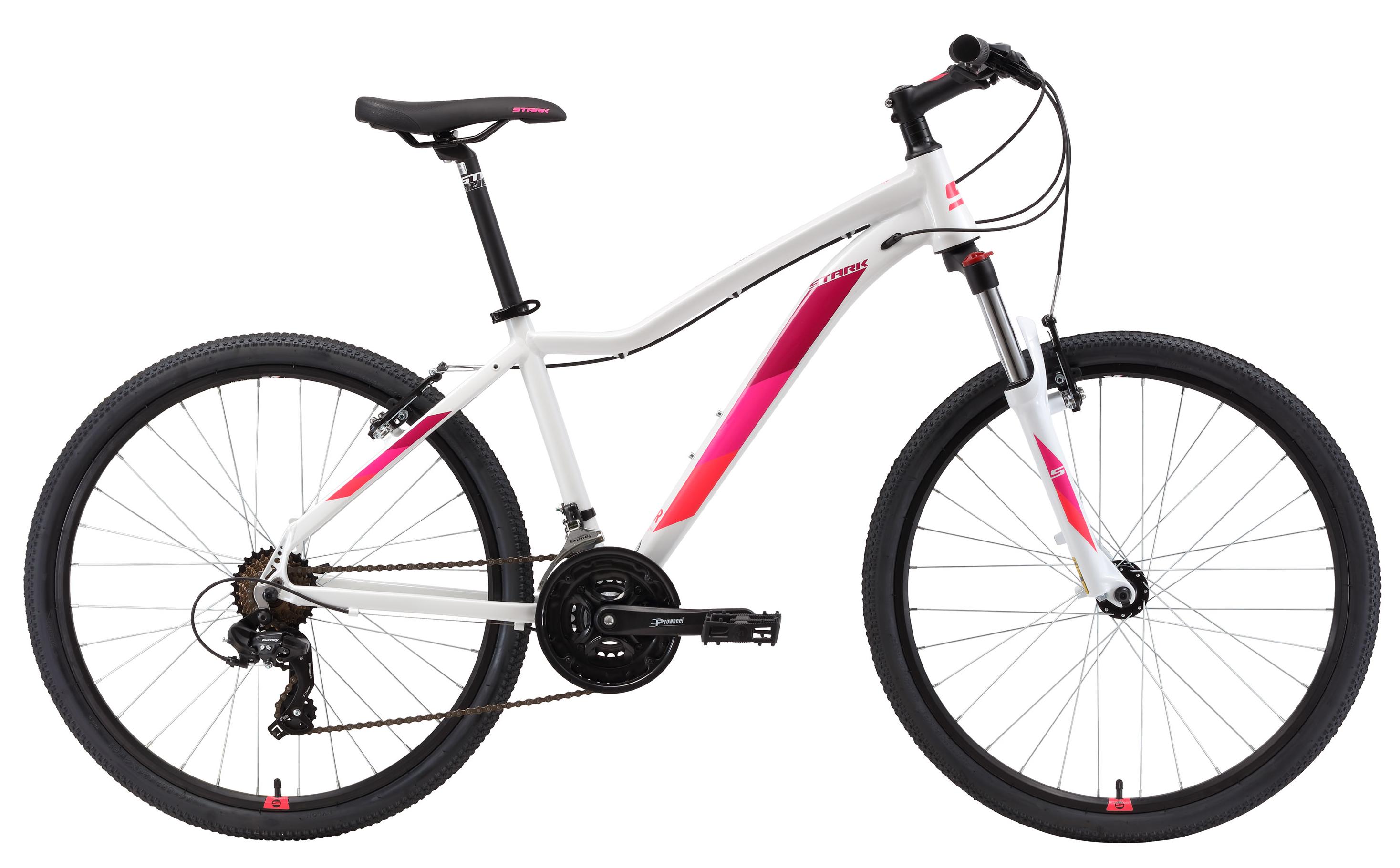 

Велосипед Stark Viva 26.2 V 2018 White/pink