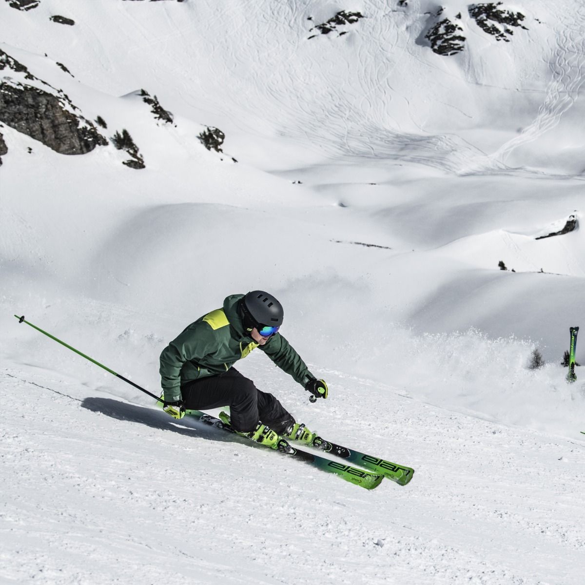 Горные лыжи с креплениями ELAN 2019-20 SLX FusionX + EMX 12 FusionX