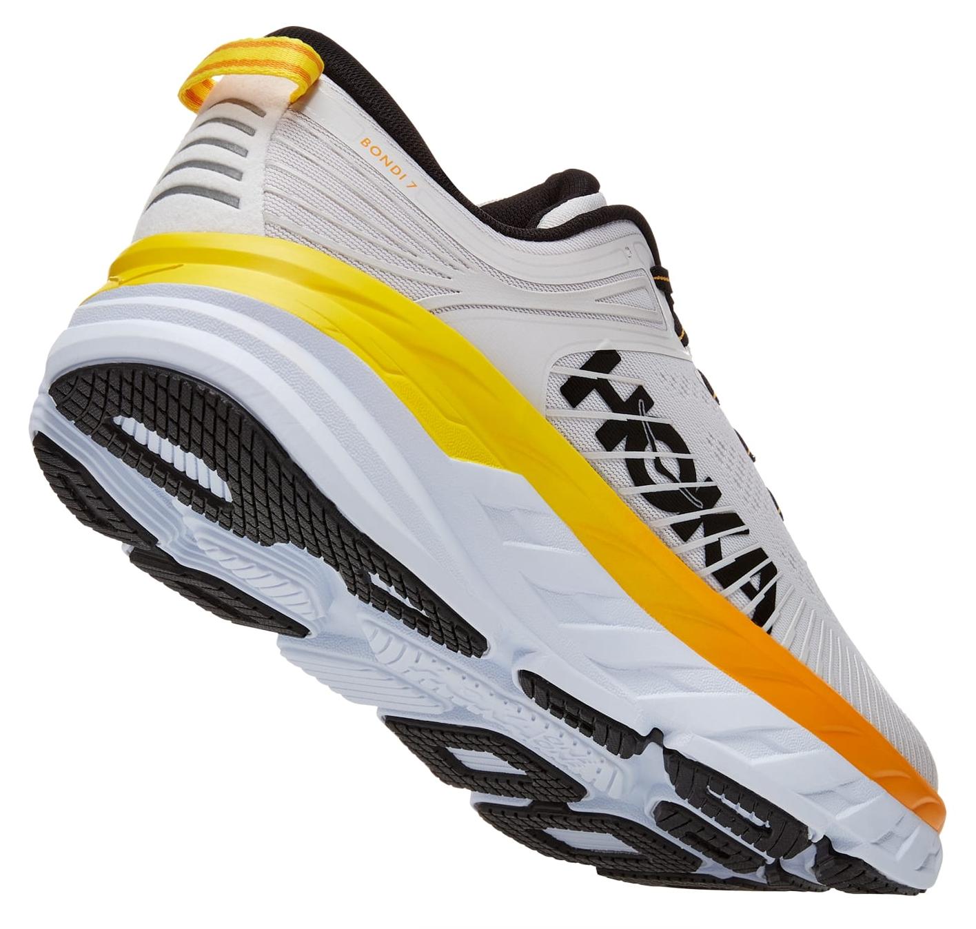 Кроссовки Hoka Bondi 7 Nimbus Cloud/Radiant Yellow