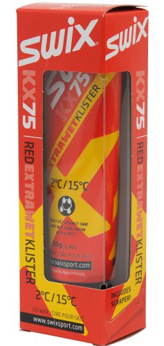 Клистер Swix 2017-18 Kx75 Red Extra Wet Klister,со Скребком 55 Гр
