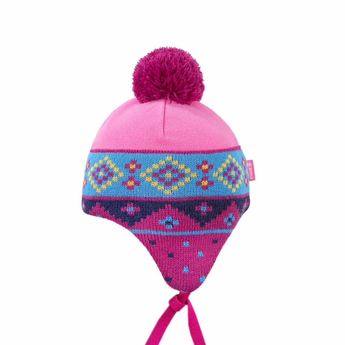 

Шапка Kama 2018-19 B72 Pink