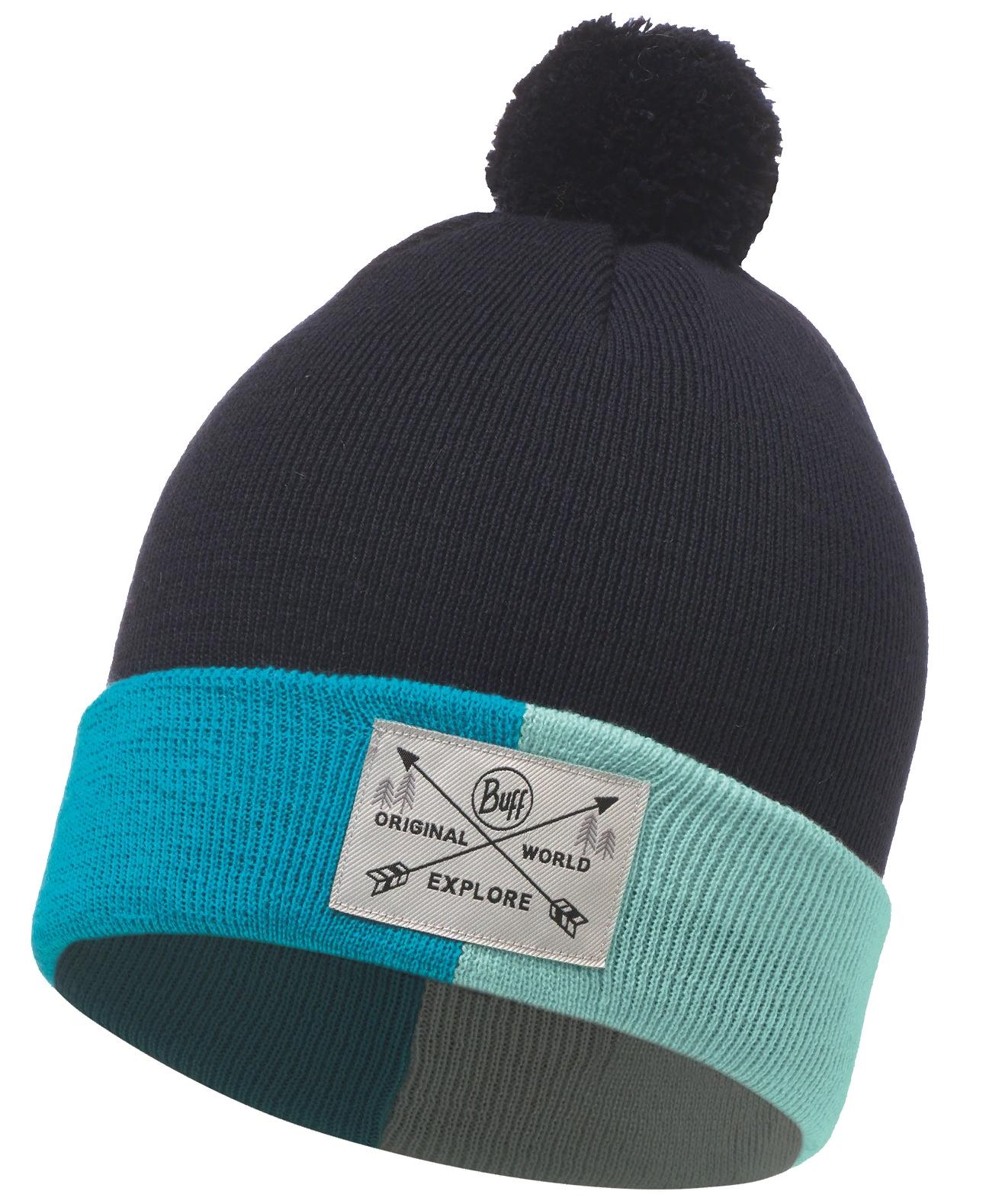 

Шапка Buff Jr Knitted Hat Kelda Medieval Blue