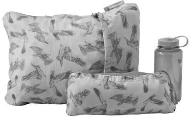 Подушка THERM-A-REST Compressible Pillow M Gray Mountains Print