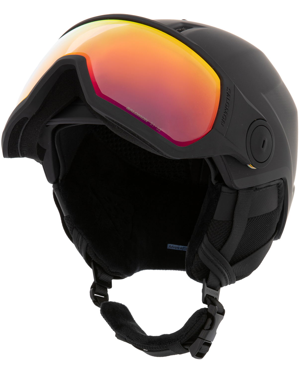 Шлем с визором SALOMON Pioneer Lt Visor Photo Black Beluga