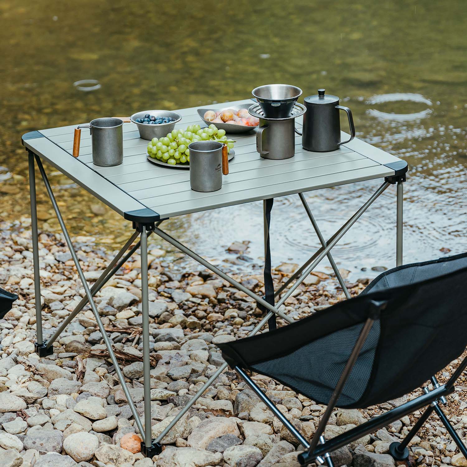 Стол Naturehike Yamami L03 Casual Folding Table Titanium – купить