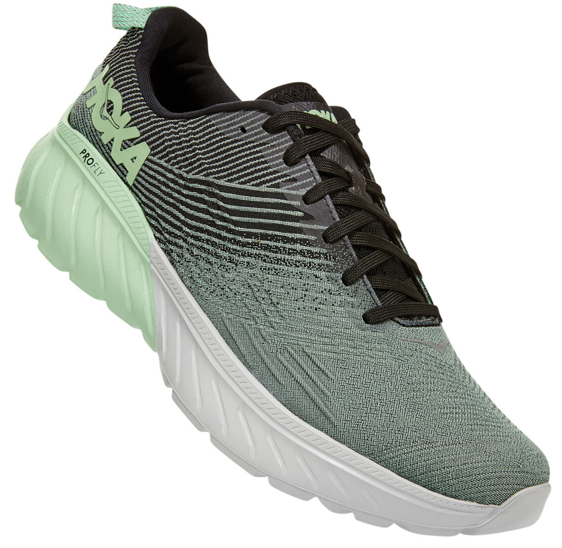 Кроссовки Hoka M Mach 3 Green ash/Black