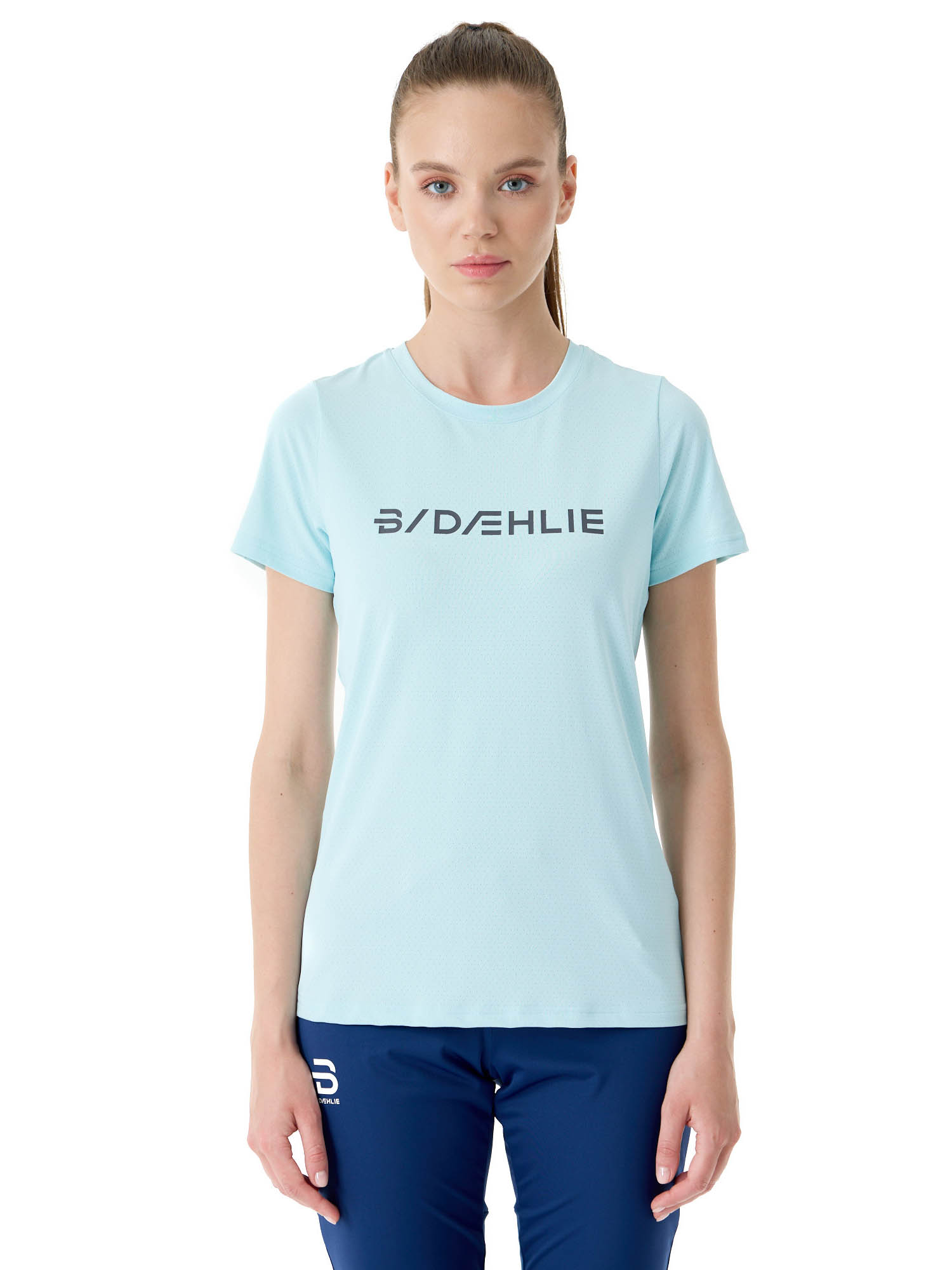 Футболка беговая Bjorn Daehlie T-Shirt Focus Wmn Iced Aqua