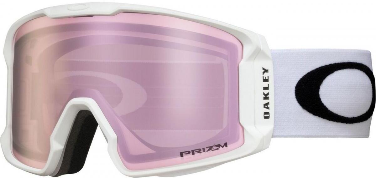 Очки горнолыжные Oakley Line Miner XL Matte White/Prizm Snow Hi Pink